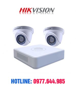 TRọn bộ 2 camera hikvision chính hãng giá chỉ 4250k
